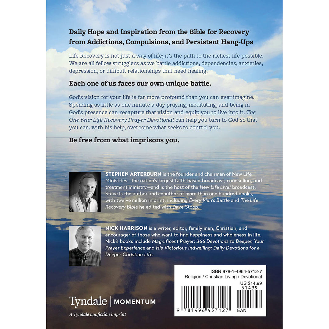 The One Year Life Recovery Prayer Devotional (Paperback)