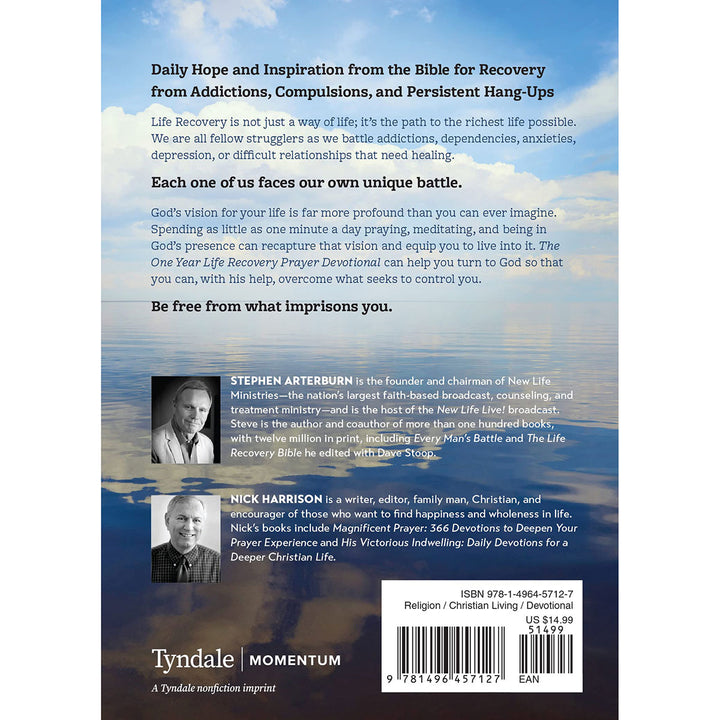 The One Year Life Recovery Prayer Devotional (Paperback)