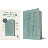NLT Filament Premium Value Thinline Bible, Large Print, Eucalyptus Teal (Imitation Leather)