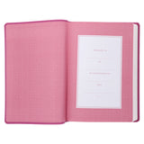 NLT Filament Premium Value Thinline Bible, Large Print, Garden Pink (Imitation Leather)