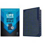 NLT Boys Life Application Study Bible, Indexed, TuTone, Blue / Neon / Glow (Imitation Leather)