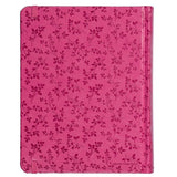 NLT Pink Peony Faux Leather Inspire Filament Bible