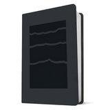 NLT Black Mountainscape Imitation Leather Premium Value Filament Compact Bible