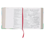 NLT Joyful Colors Faux Leather Inspire Prayer Filament-Enabled Bible