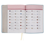 NLT Sky Blue Imitation Leather Filament Enabled Every Woman’s Bible