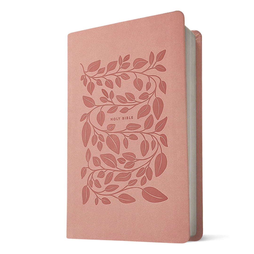 NLT Dusty Pink Imitation Leather Filament Premium Value Thinline Bible