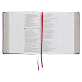 NLT Purple Faux Leather Flexcover Inspire Prayer Filament-Enabled Edition Bible Giant Print