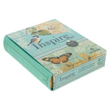 NLT Aquamarine Hardcover Faux Leather Inspire Filament-Enabled Bible