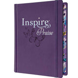 NLT Purple Faux Leather Hardcover Inspire Praise Filament-Enabled Edition Bible