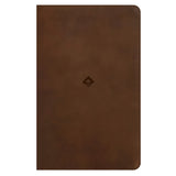 NLT Rustic Brown Imitation Leather Filament Student Life Application Bible Red Letter