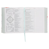 NLT Wildflower Meadow Hardcover Inspire Faith Filament-Enabled Bible Large Print