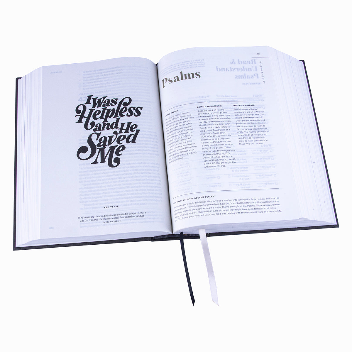 CSB Charcoal Cloth Over Board Hardcover He Reads Truth Bible