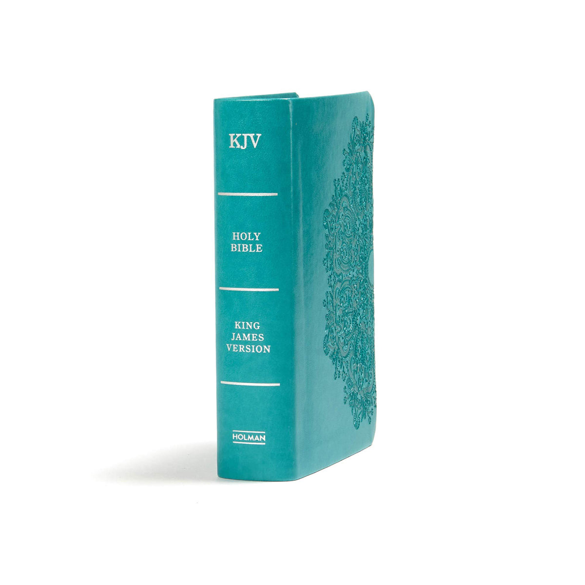 KJV Compact Reference Bible Large Print Teal (Imitation Leather)