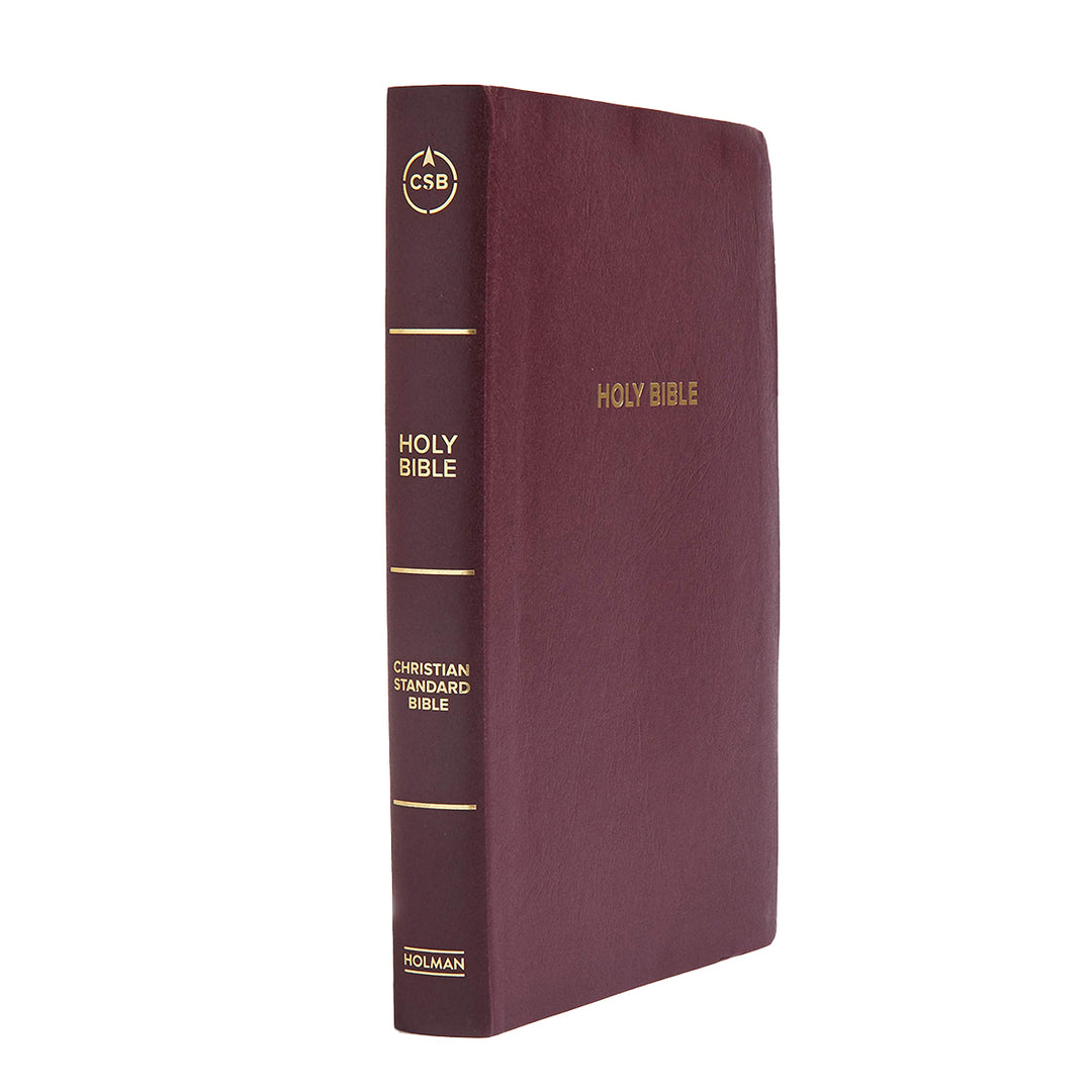 CSB Burgundy Imitation Leather Gift & Award Bible