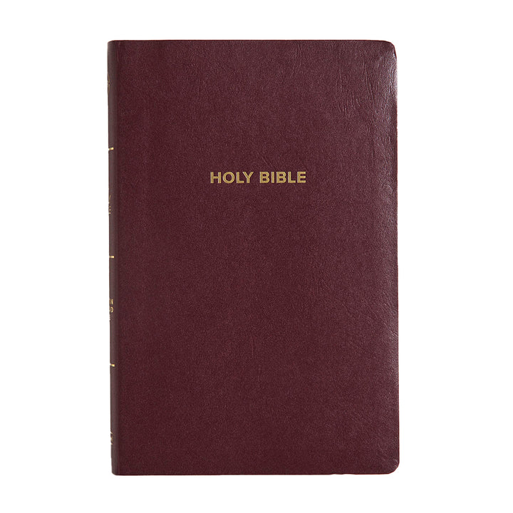 CSB Burgundy Imitation Leather Gift & Award Bible