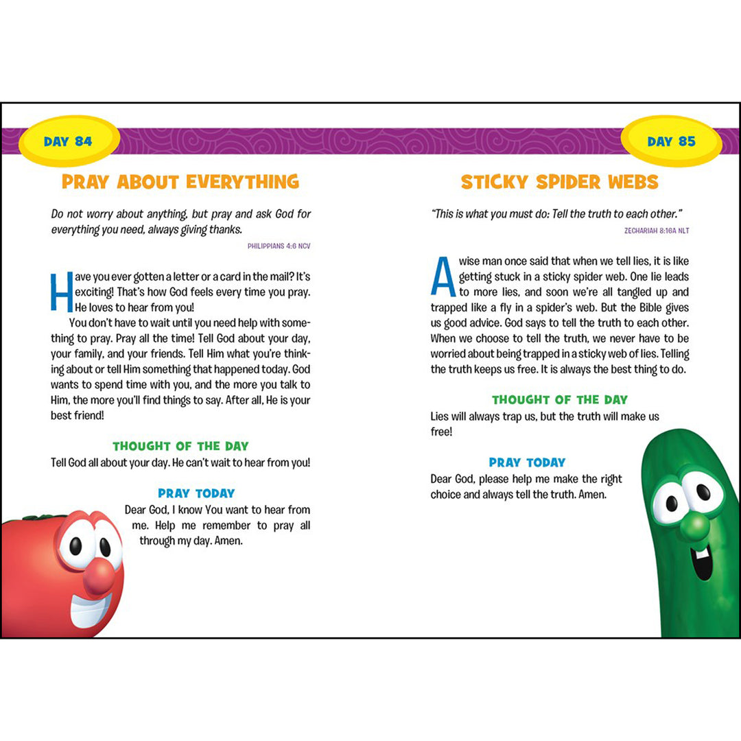 God's Word For Me: 365 Daily Devos For Boys (VeggieTales)(Paperback)