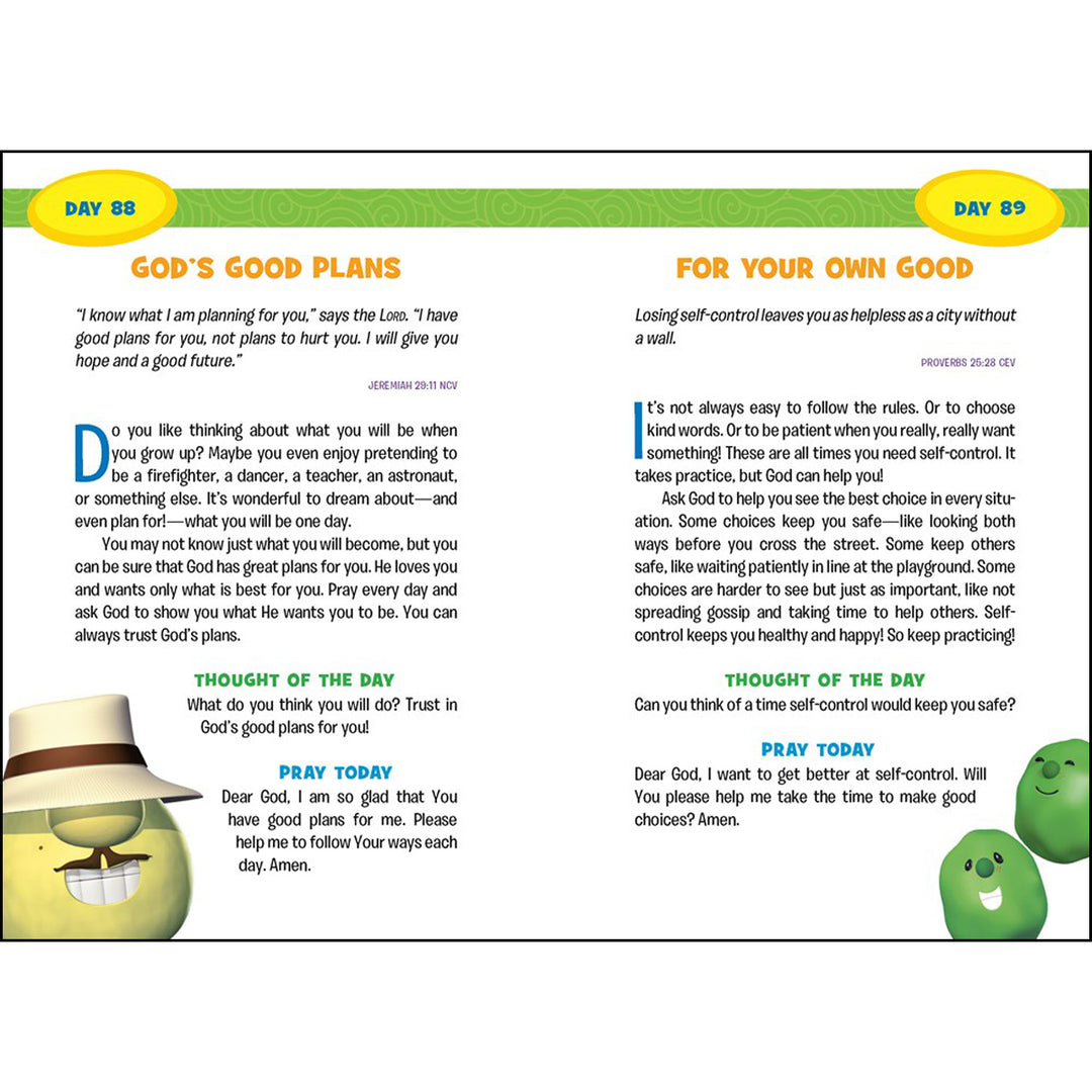 God's Word For Me: 365 Daily Devos For Boys (VeggieTales)(Paperback)