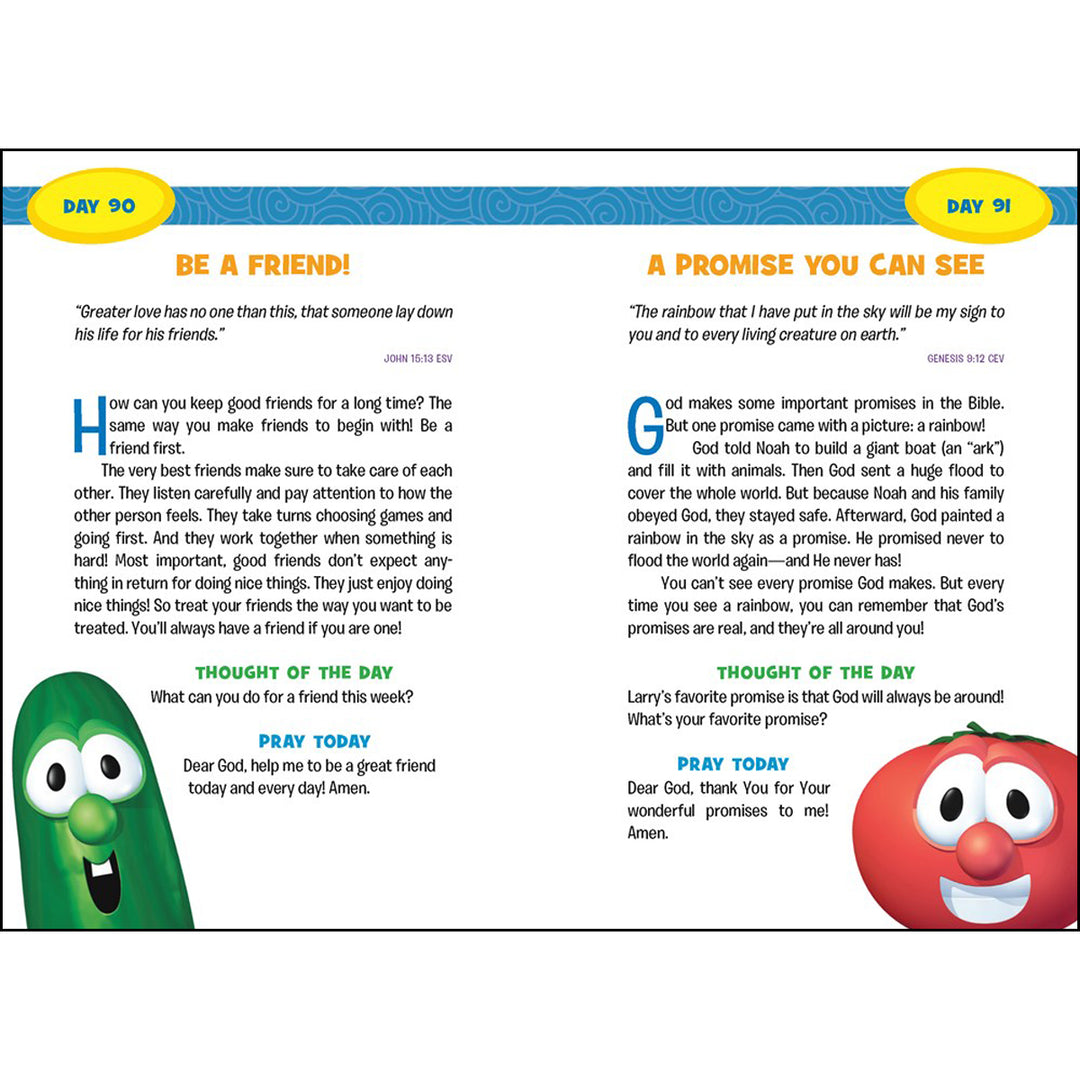 God's Word For Me: 365 Daily Devos For Boys (VeggieTales)(Paperback)