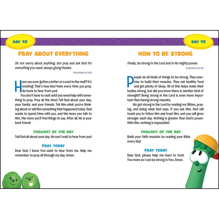 God's Word For Me: 365 Daily Devos For Boys (VeggieTales)(Paperback)