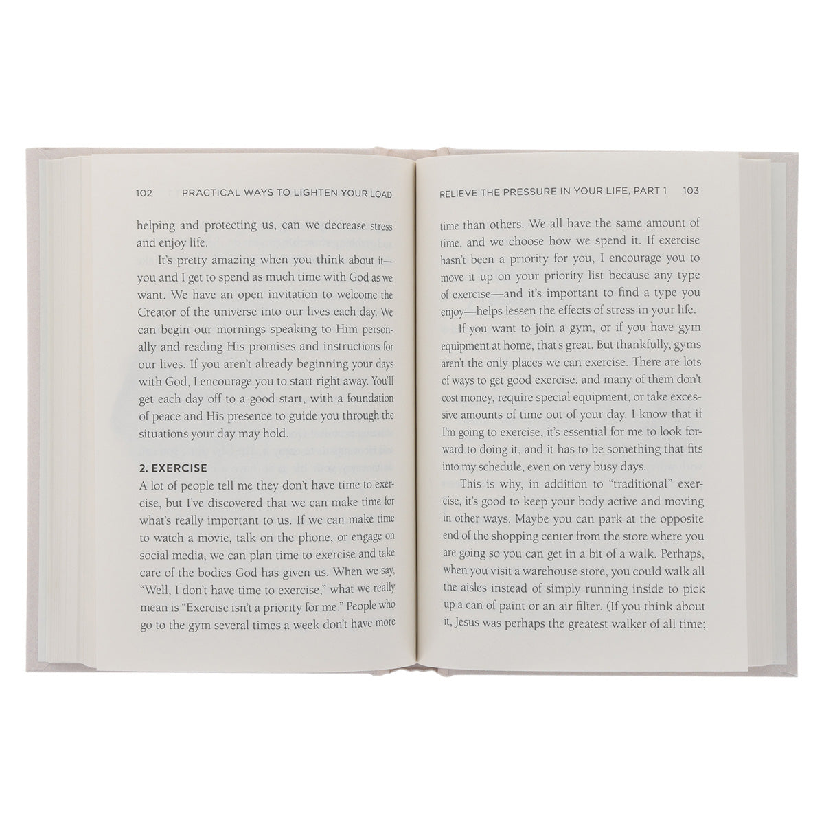 Unburdened: Finding Freedom from the Tyranny of Stress (Hardcover)