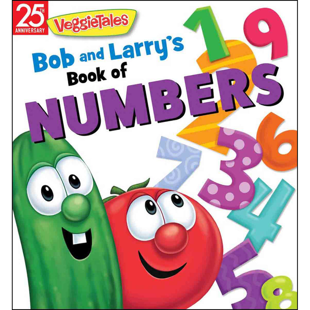 Bob And Larry's Book Of Numbers (VeggieTales)(Board Book)