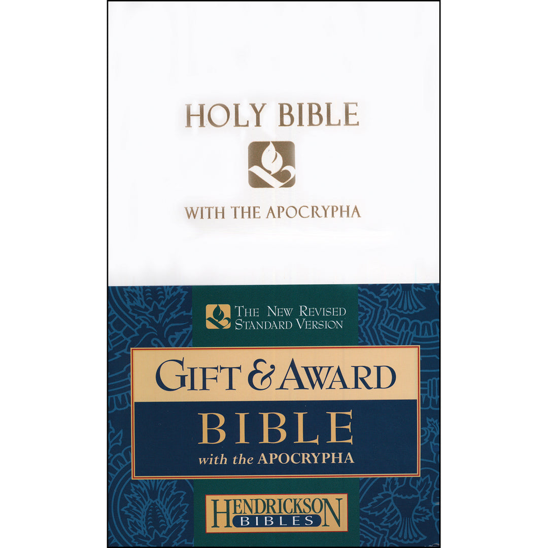 NRSV Gift & Award Bible With Apocrypha White (Bonded Leather)