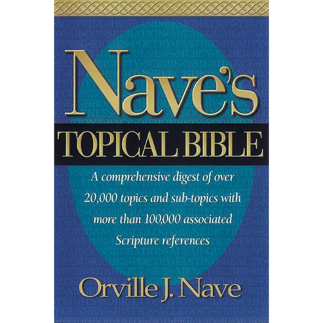 Nave's Topical Bible (Hardcover)
