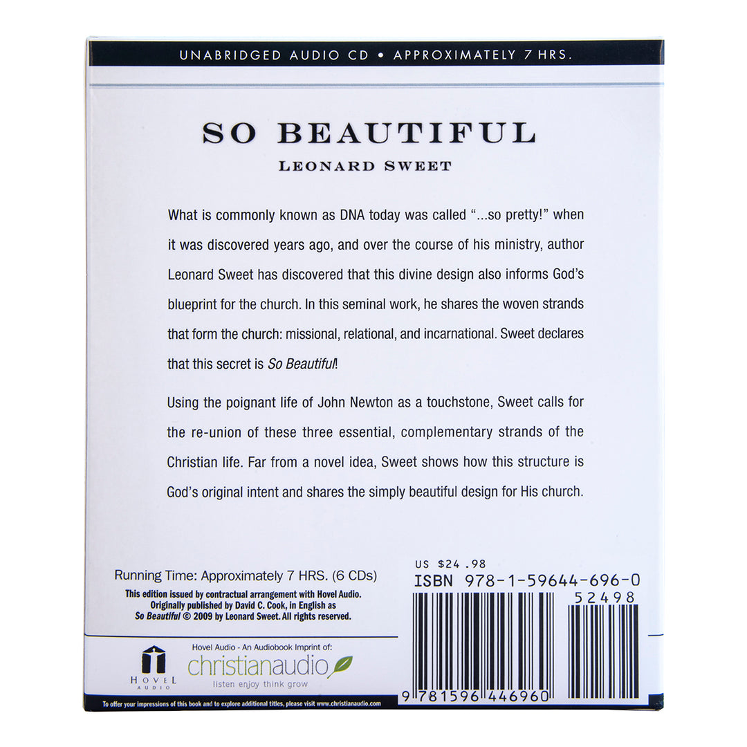 So Beautiful (Unabridged)(Audio CD)