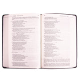 The Message Charcoal And Black Imitation Leather Slimline Edition Bible