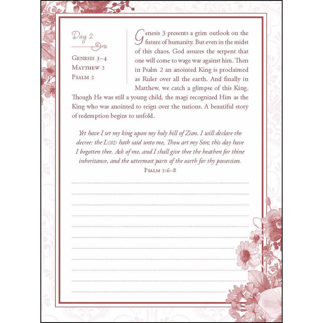 Read Through The Bible In A Year Journal (Hardcover)