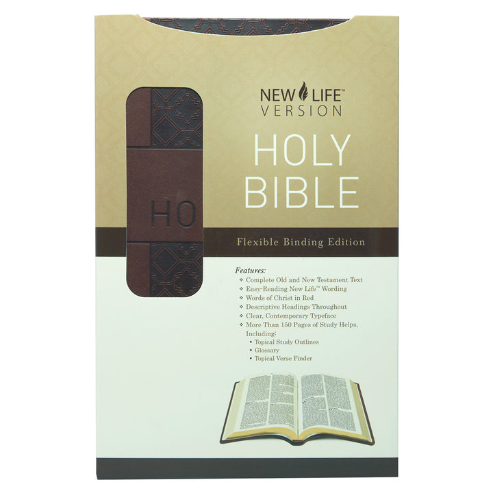 NLV Holy Bible Brown (Imitation Leather)