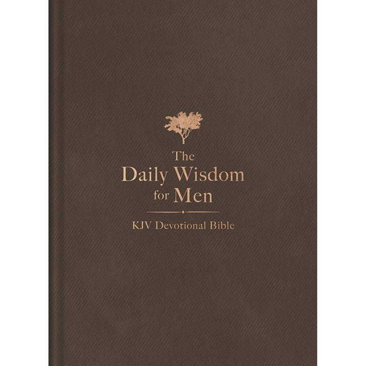 KJV The Daily Wisdom For Men Devotional Bible (Hardcover)