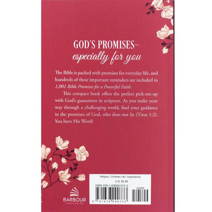 1001 Bible Promises For A Powerful Faith (Paperback)