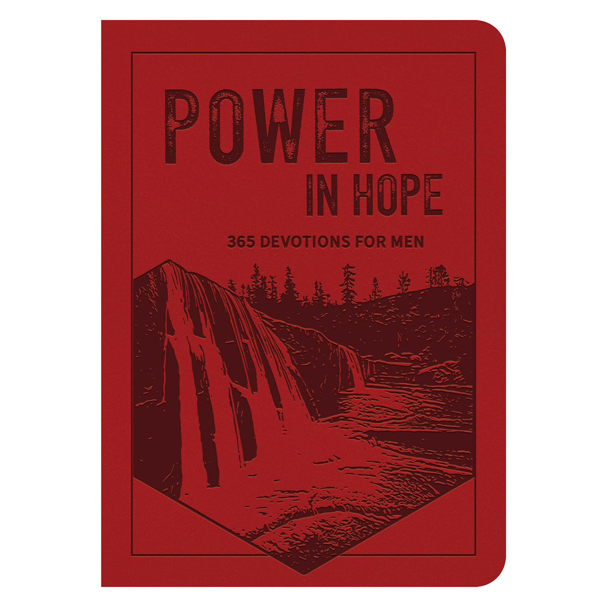 Power In Hope: 365 Devotions For Men (Imitation Leather)