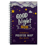Good Night, God: A Bedtime Prayer Map For Girls (Spiral-Bound)