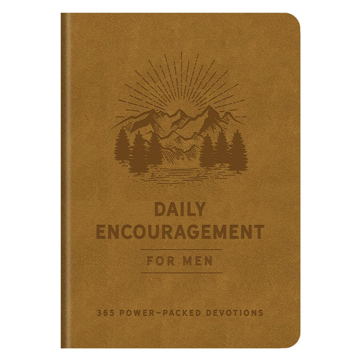 Daily Encouragement For Men: 365 Power Packed Devotions (Imitation Leather)