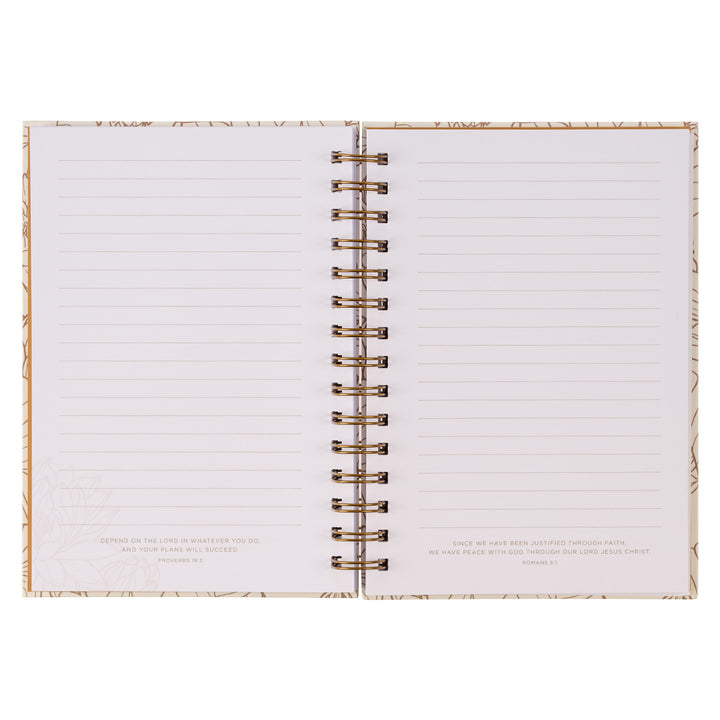 Give Thanks Psalm 106:1 (Large Hardcover Wirebound Journal)