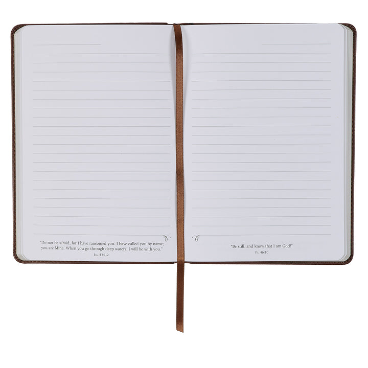 The Lord's Prayer Matthew 6:9-13 (Faux Leather Journal)
