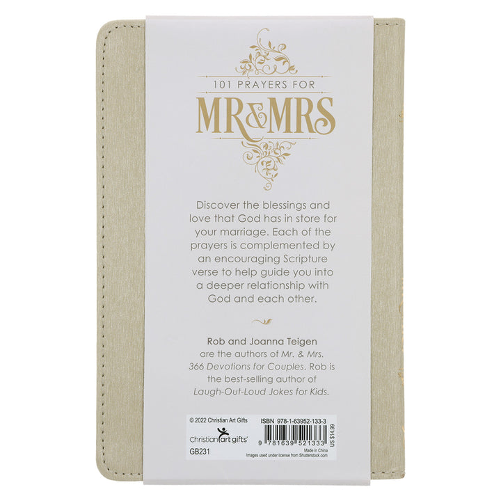 101 Prayers For Mr And Mrs Faux Leather