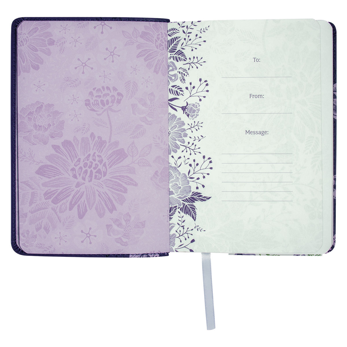 Pocket Bible Faux Leather Devotional For Girls