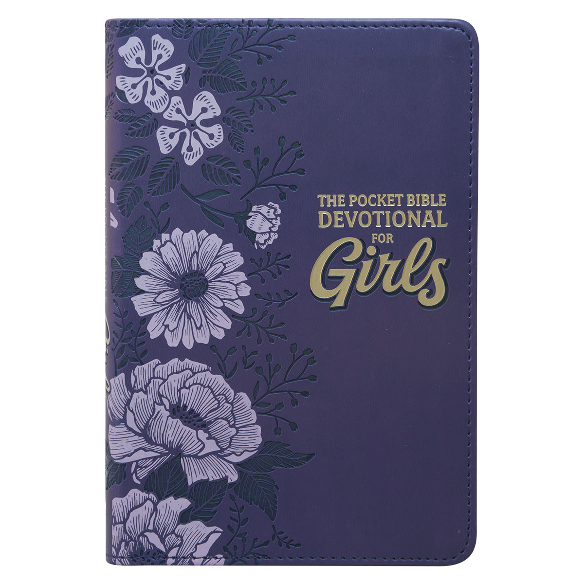 Pocket Bible Faux Leather Devotional For Girls