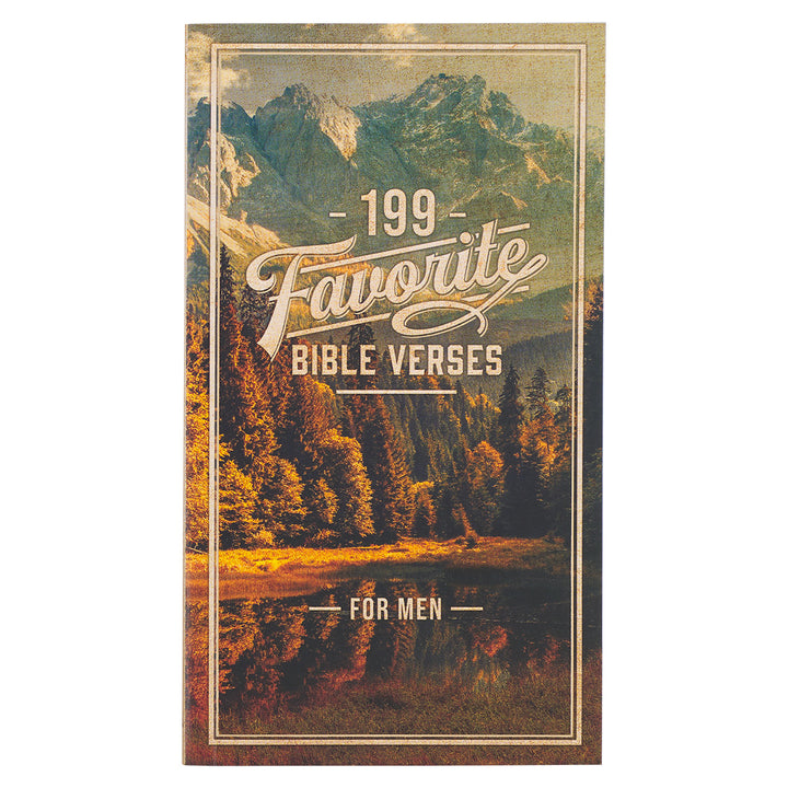 199 Favorite Bible Verses For Men Gift Edition (Paperback)