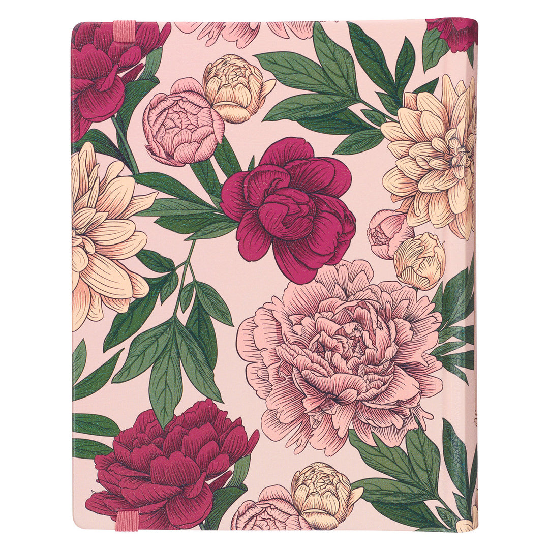 KJV Pink Floral Hardcover My Creative Bible