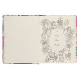 KJV Pink Floral Hardcover My Creative Bible