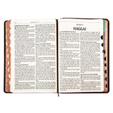 KJV Brown Lion Faux Leather Flexcover Kids Bible Large Print