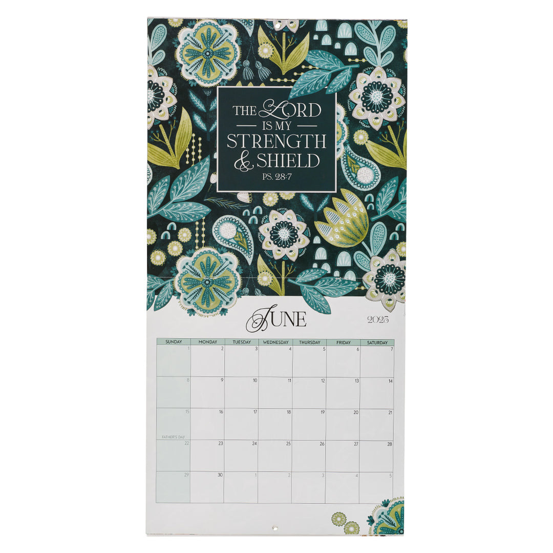 2025 Calendar - The Lord Will Guide You Always