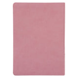 NLT Pink Flexcover Faux Leather Everyday Devotional Bible for Women