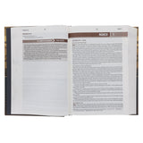 NLT Landscape Hardcover Everyday Devotional Bible for Men