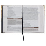 NLT Landscape Hardcover Everyday Devotional Bible for Men
