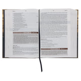 NLT Landscape Hardcover Everyday Devotional Bible for Men